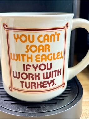 Classic 70s Coffee Mug Work Humor